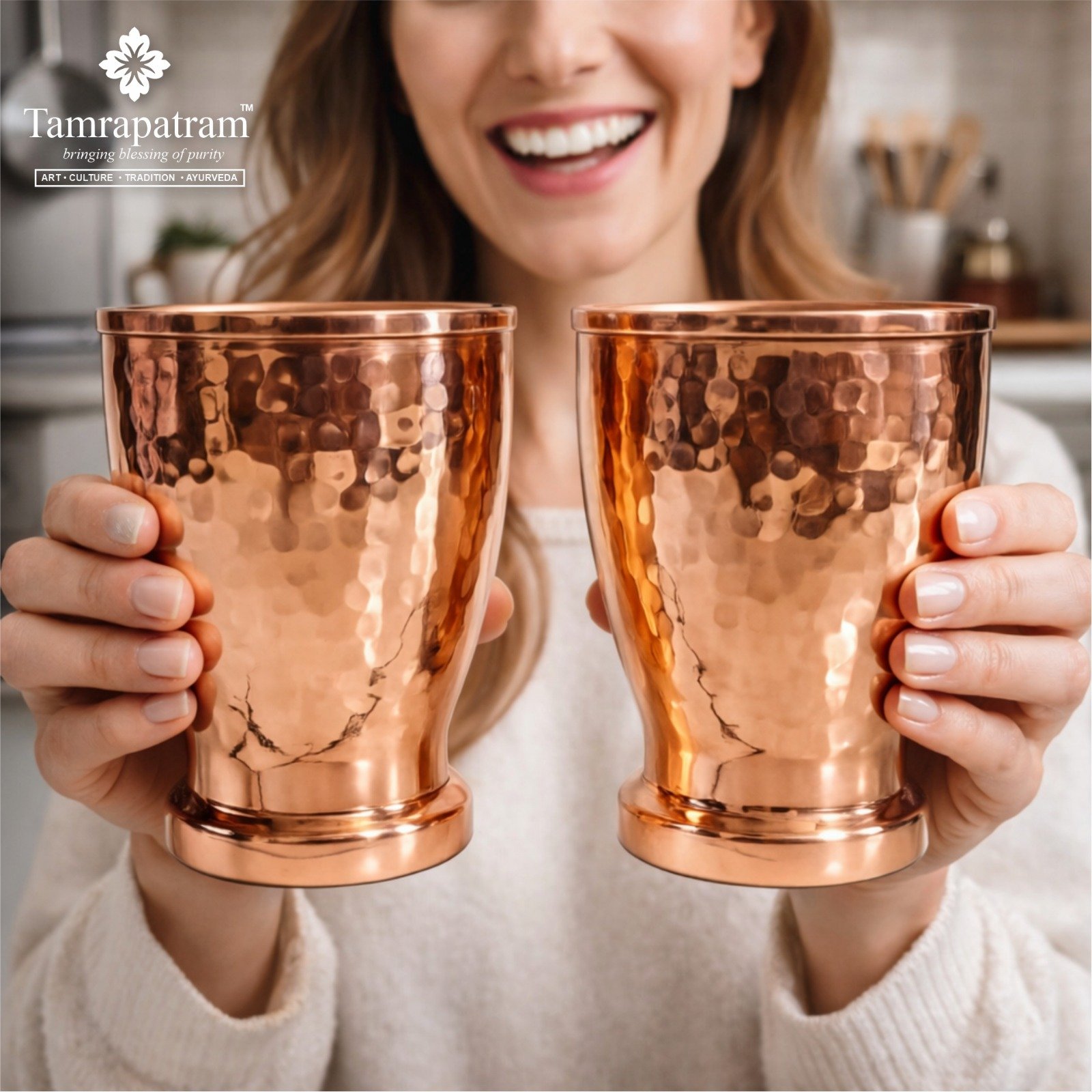 HAMER BAND GLASS 350ML - Pack of 2 image 3