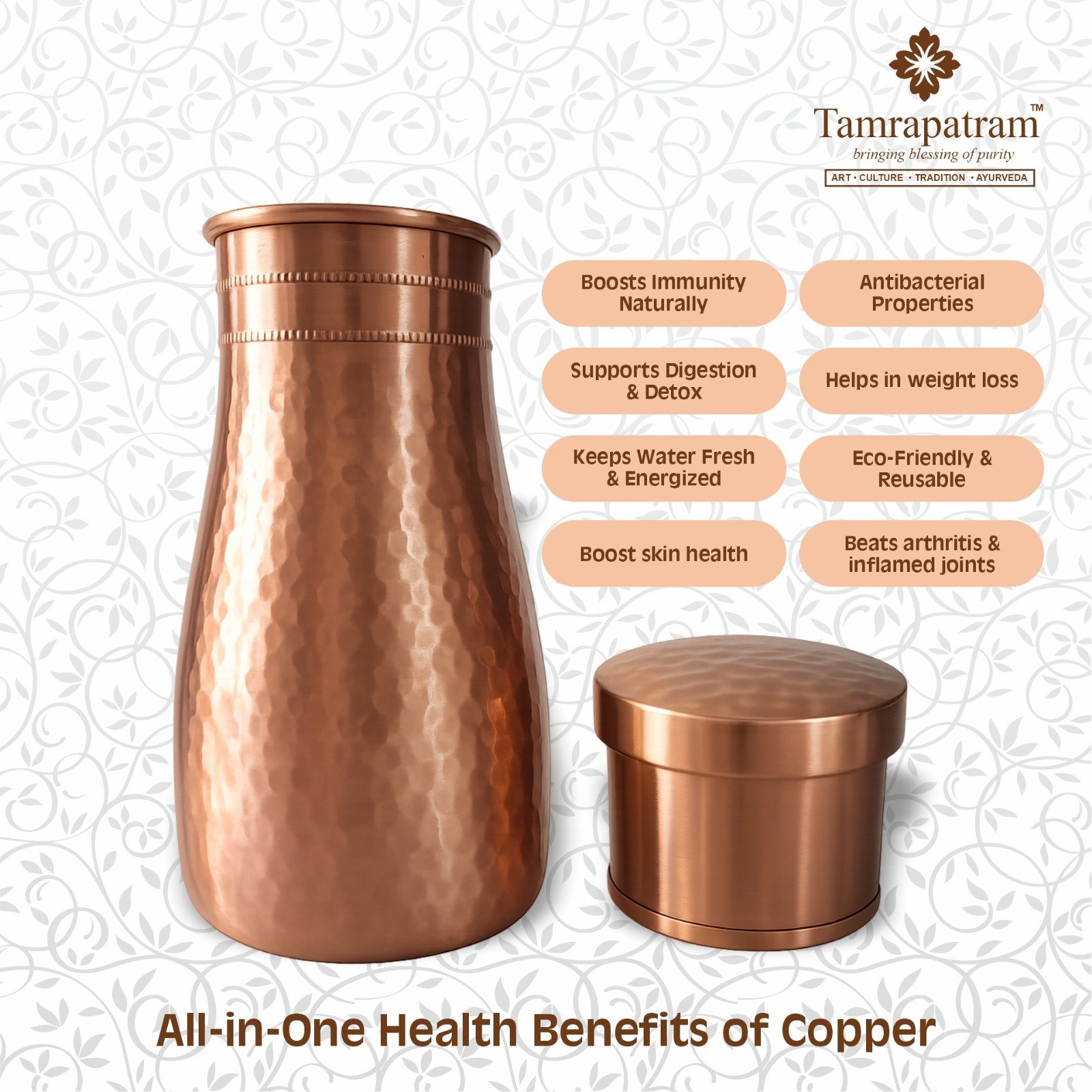 Copper Desk Jar image 3